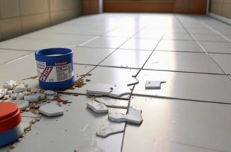 Ремонт сколов на керамограните своими руками