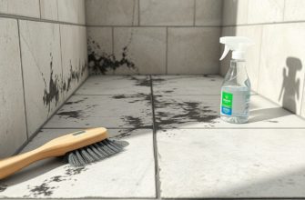 Как избавиться от плесени в швах между плитками